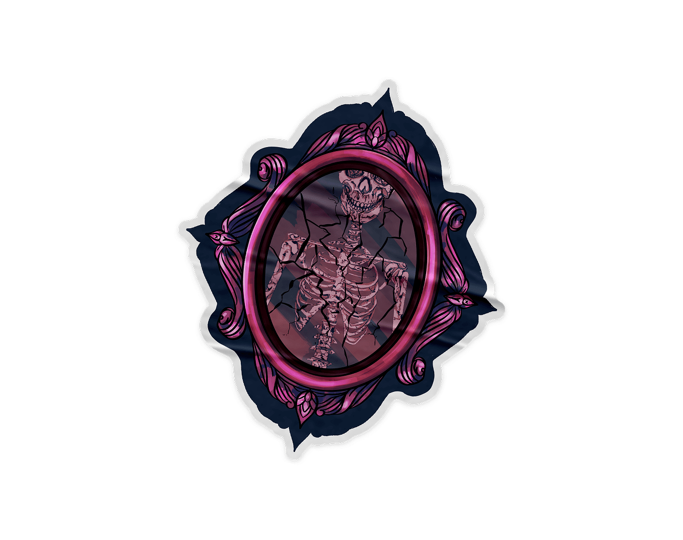 Left decorative sticker