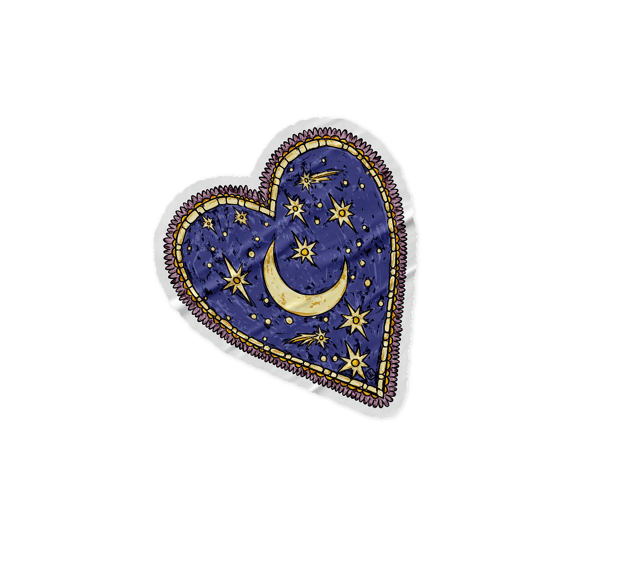 Right decorative sticker